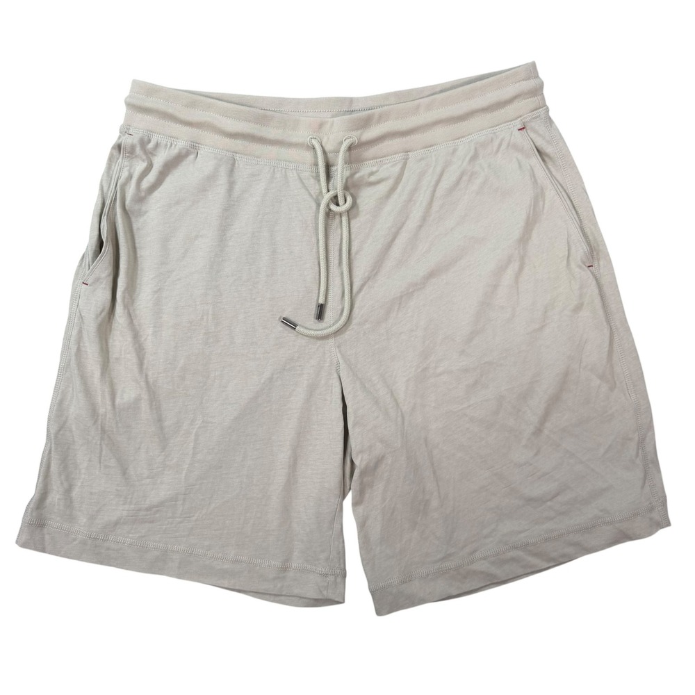 Daniel Buchler Mens Drawstring Knit Lounge Pajama Shorts Size L